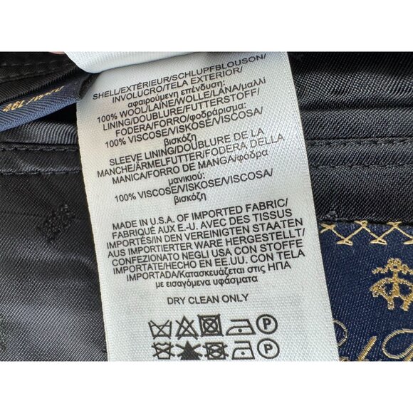 Brooks Brothers Makers and Merchants Fitgereld Tuxedo Jacket Blazer 46L USA Made - Picture 5 of 15
